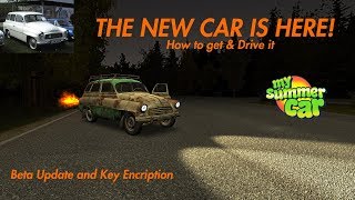 [BETA] Update: The NEW CAR is HERE! How to get & Drive it | My Summer Car