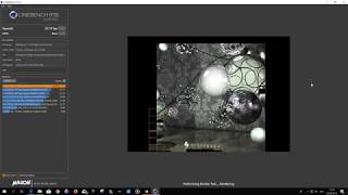 cinebench test AMD Ryzen 7 1700 GTX 1050Ti 4GB