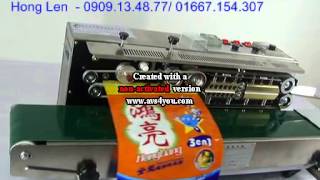 May han mieng bao banh keo co in date, máy ep bao lien tuc co in han su dung