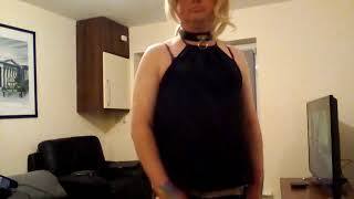 crossdressing in new skirt