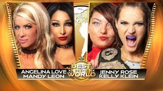 WWE 2K19 ROH Best In The World 2019 The Allure Vs Jenny Rose Kelly Klein