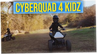 Tesla Announces $1,900 Electric Cyberquad for Kids(ft. Cat Le)