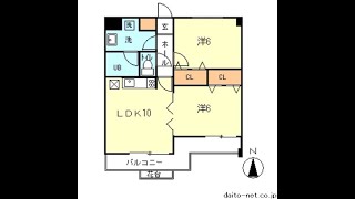 2013年撮影 賃貸 世田谷区奥沢 緑が丘駅 『ミューゼハイム奥沢』 2LDKタイプ 大東建設不動産