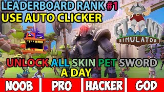 Roblox Giant Simulator All Codes 2020 How To Get DualWield TofuuRebirth  SoulGem LevelUp Fast Script