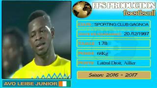 Avo leibe Junior (Intenational Ivoirien)