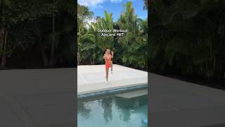 Backyard Ab HIIT Workout! #rebeccalouisefitness #absworkout