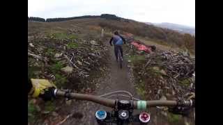 Bike Park Wales, Sixtapod to Willy Waver, 3.9km blue run.