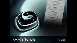 Как устанавить Cam's Max Script