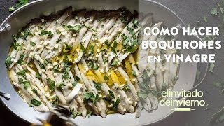 {Cómo hacer boquerones en vinagre}, blancos y firmes