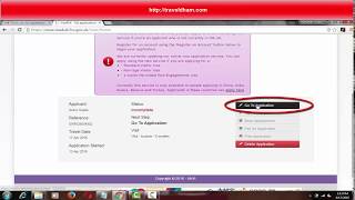 How to fill up UK visa form