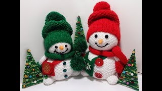Новогодний снеговик⛄Мастер класс?