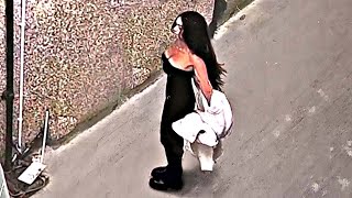 ოღონდ ეს არა! ????‍ ️ უსაფრთხოების კამერამ დააფიქსირა ისეთი რამ, რაც აუცილებლად უნდა ნახოთ