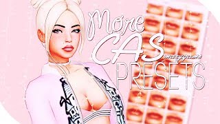 [TS4] || МОД✨: MORE CAS PRESETS / БОЛЬШЕ ГОТОВЫХ ЧЕРТ ЛИЦА И ПРОПОРЦИЙ ТЕЛА || обзор (｡･_･｡ )