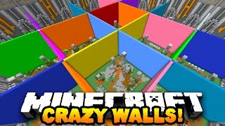Minecraft CRAZY WALLS "BEST MINI-GAME EVER?!" #1 | w/ PrestonPlayz