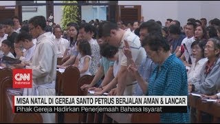Misa Natal Dengan Penerjemaah Bahasa Isyarat