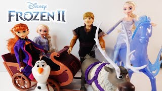 Disney Frozen 2 Sledding Adventure and Nokk Fashion Doll Sets