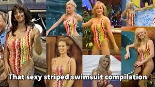 tpirmodelstv.com - Striped Swimsuit Compilation