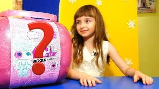 Хотела LOL-питомца, а получила ОГРОМНЫЙ чемодан сюрпризов #ЛОЛ!
