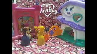 Принцесса играет в романтическом замке - Дети играют в забавные игры