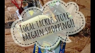 Local tackle store unboxing