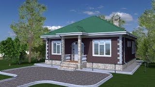 Моделирование дома в программе Archicad 18 Нагиев Айхан