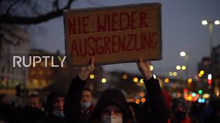 Germany: Thousands protest against COVID-19 restrix in Hamburg