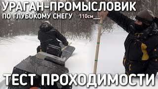 ТЕСТ В ЗИМНЕМ ЛЕСУ / 110 САНТИМЕТРОВ СНЕГА