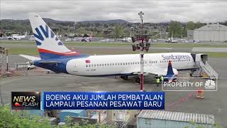 Pembatalan Pesawat Boeing Naik