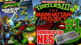 TMNT 3 the Manhattan Project #1 - Domingos de Nes