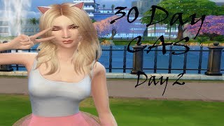 The sims 4 : Challenge 30 дней CAS |Day 2|ЖИВОТНОЕ