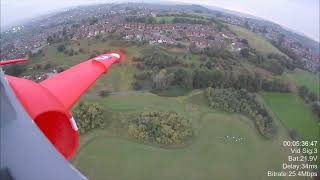 Red Arrows Hawk Flight (With Telem)