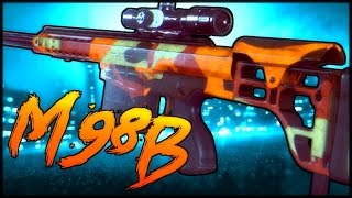 M98B IS THE BEST HARDCORE SNIPER - Battlefield 4 - KSN GAMEPLAY