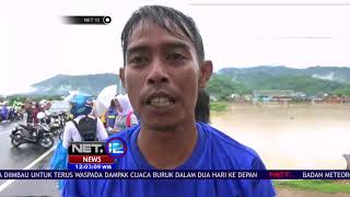 Sungai Grindulu Meluap, Pacitan Terendam Banjir - NET12