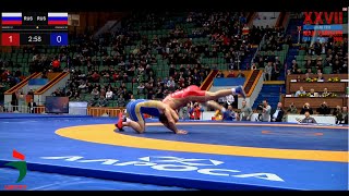74 kg Zaur Makiev (RUS) - Muslim Dadaev (RUS) (Ivan Yarygin 2016) Final 1-2