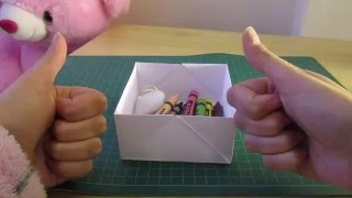 Очень простая коробочка из бумаги | Very useful and easy origami box