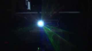 X-laser X-RGB 707 laser projector first test