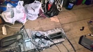 Замена печки радиатора Chaser 100