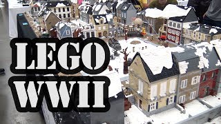 Huge LEGO WWII Siege of Bastogne Battle
