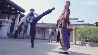 囂張的日武士不知道眼前的100歲老人是武林高手！