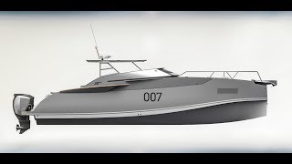 JB007 - 11-метровая трейлерная алюминиевая яхта