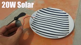 How to make 20W Solar cell step by step