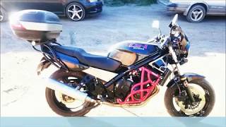 Установка кронштейна Master Bike под центральный кофр на Honda CB-1