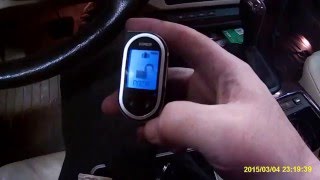 Pairing a Viper 2-way remote.