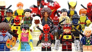 Deadpool 2 & The X-Men Unofficial LEGO Minifigures