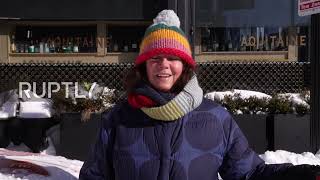USA: Boston filled with joy as locals make the most out of heavy snowfall