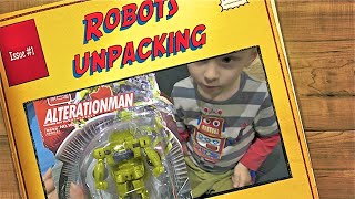 Robots transformers unpacking Распаковка Роботов Трансформеров purkamista Robotit Muuntajat  开箱机器人变
