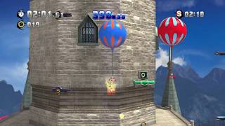 Forced Super Shadow in Rooftop Run ACT 1 Challenge 2 High-Rise Balloon Climb