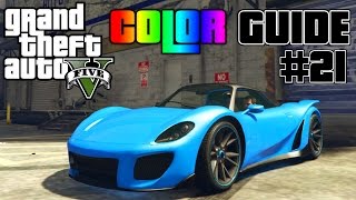 GTA V - Ultimate Color Guide #21 |  Pfister 811 Best Color Combinations
