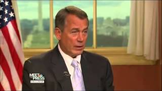 John Boehner Defends Usage of 'Ass,' Saying 'I Speak English' to David Gregory