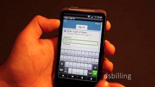 HTC Desire HD - First Boot